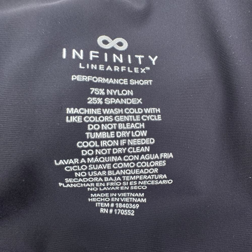 Infinity Linearflex Performance Navy Flat Front S… - image 4